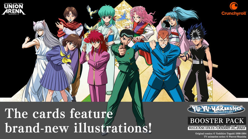Union Arena TCG: Yu Yu Hakusho Ghost Files Booster Box [UE13BT] - 16 Packs Card Game Bandai Namco