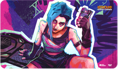 Riftbound League of Legends TCG: Origins Playmat Jinx Card Game Accessories UVS Games