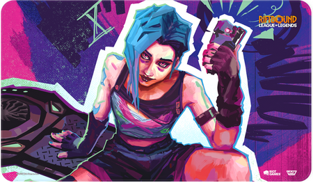 Riftbound League of Legends TCG: Origins Playmat Jinx Card Game Accessories UVS Games