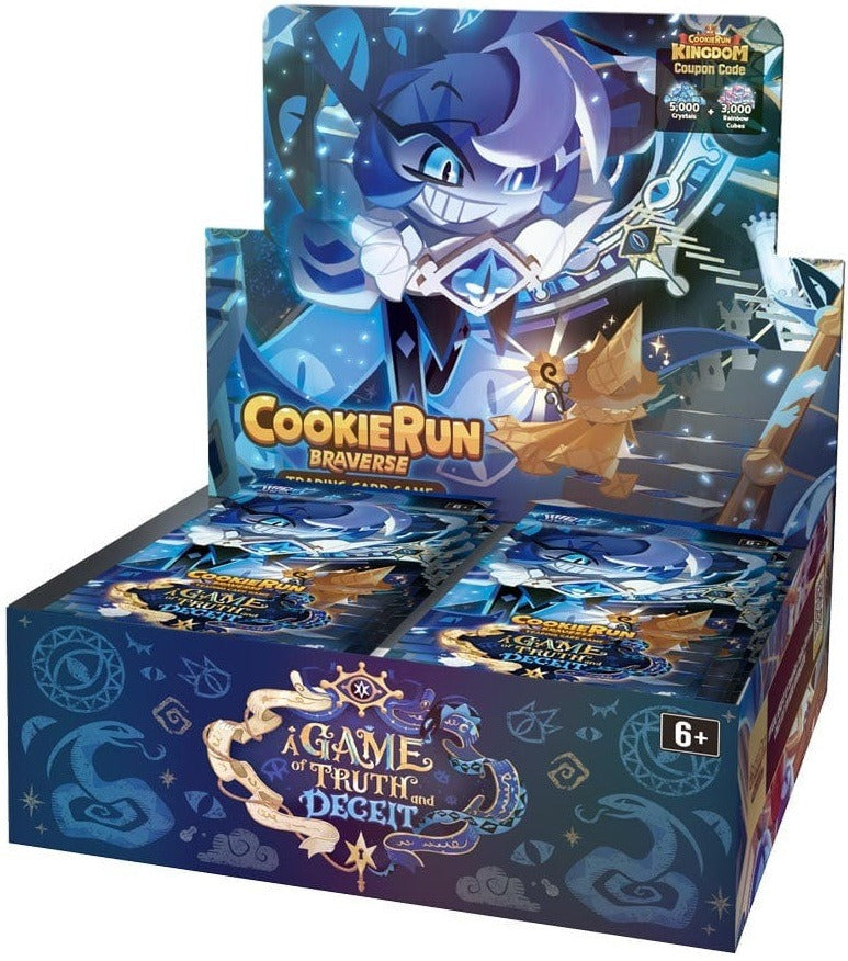 CookieRun Braverse TCG: A Game of Truth and Deceit Booster Box - 28 Packs Card Game Devsisters