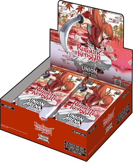 Union Arena TCG: Kenshin Booster Box [UE11BT] - 16 Packs Card Game Bandai Namco