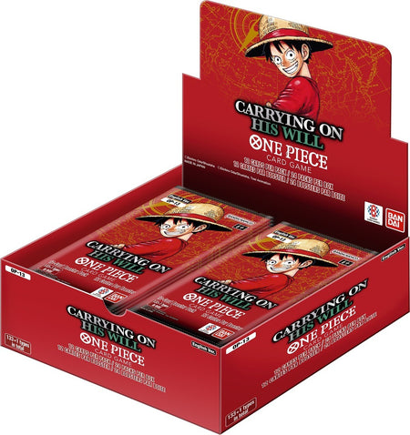 One Piece TCG: Carrying on his Will Booster Box [OP-13] - 24 Packs Card Game Bandai Namco