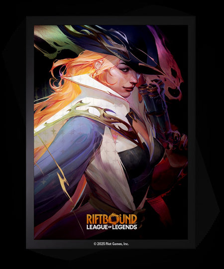 Riftbound League of Legends TCG: Origins Art Sleeves Miss Fortune - 100 Count Card Game Accessories UVS Games