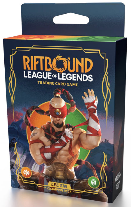 Riftbound League of Legends TCG: Origins Champion Deck - Lee Sin Card Game UVS Games