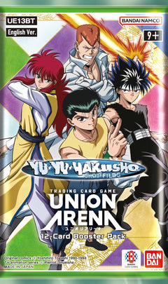 Union Arena TCG: Yu Yu Hakusho Ghost Files Booster Box [UE13BT] - 16 Packs Card Game Bandai Namco
