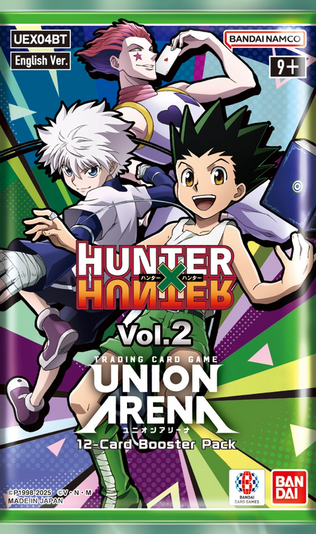 Union Arena TCG: Hunter X Hunter Booster Box Vol. 2 [UEX04BT] - 16 Packs Card Game Bandai Namco