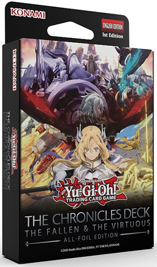 Yu-Gi-Oh! TCG: The Chronicles Deck: The Fallen & The Virtuous (All-Foil) 1st Edition Structure Deck