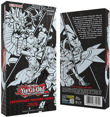 Yu-Gi-Oh! TCG: Legendary Modern Decks 2026 1st Edition Card Game Konami