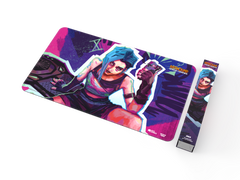 Riftbound League of Legends TCG: Origins Playmat Jinx Card Game Accessories UVS Games