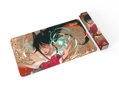 Riftbound League of Legends TCG: Origins Playmat Ahri Card Game Accessories UVS Games