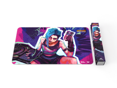 Riftbound League of Legends TCG: Origins Playmat Jinx Card Game Accessories UVS Games