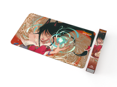 Riftbound League of Legends TCG: Origins Playmat Ahri Card Game Accessories UVS Games