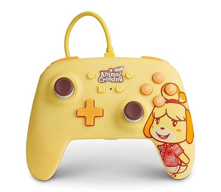 PowerA: Enhanced Wired Controller Animal Crossinga - Isabelle [Nintendo Switch Accessory] Nintendo Switch Accessory PowerA