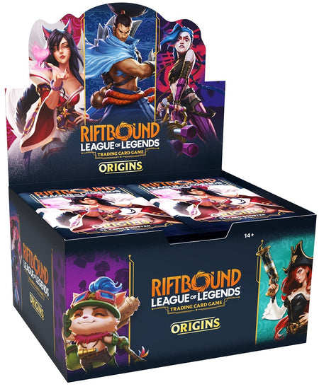 Riftbound League of Legends TCG: Origins Booster Box - 24 Packs Card Game UVS Games
