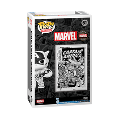 Funko Pop! Comic Cover: Marvel's 85th Anniversary - Captain America #65 Toys & Games Funko