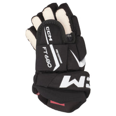 CCM: Jetspeed FT680 Junior 12" Hockey Gloves - Black [Sporting Goods] Sporting Goods CCM
