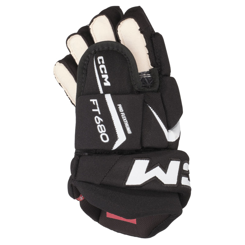CCM: Jetspeed FT680 Junior 10" Hockey Gloves - Black [Sporting Goods] Sporting Goods CCM