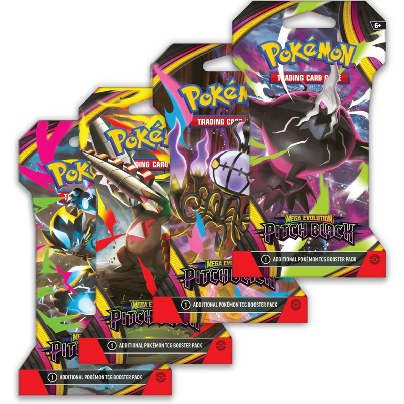 Pokemon TCG: Mega Evolution - Pitch Black Sleeved Booster Pack