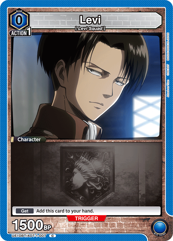 Union Arena TCG: Attack on Titan Booster Box [UE10BT] - 16 Packs Card Game Bandai Namco
