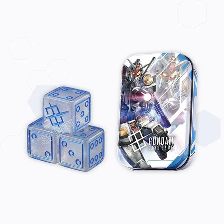 Gundam CG: Official Damage Counter Dice Set [01] - 6 Dice Card Game Accessories Bandai Namco