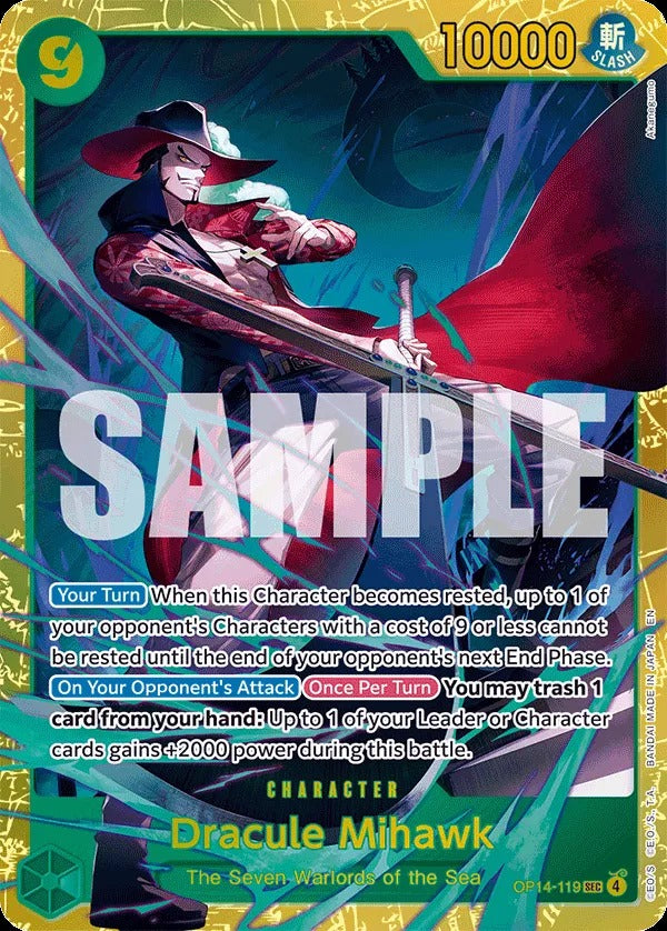 One Piece - OP-14 - The Azure Sea's Seven - Booster Box One Piece - OP-14 - The Azure Sea's Seven - Booster Box