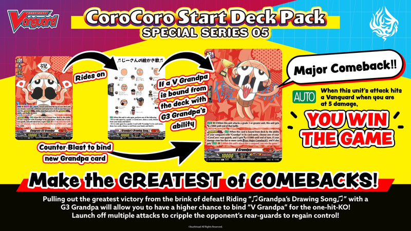 Cardfight Vanguard TCG: CoroCoro Start Deck Pack - 24 packs Card Game Bushiroad