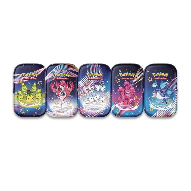 Pokemon TCG: Scarlet & Violet Paldean Fates Mini Tins (Complete Set of 5) Card Game Pokemon