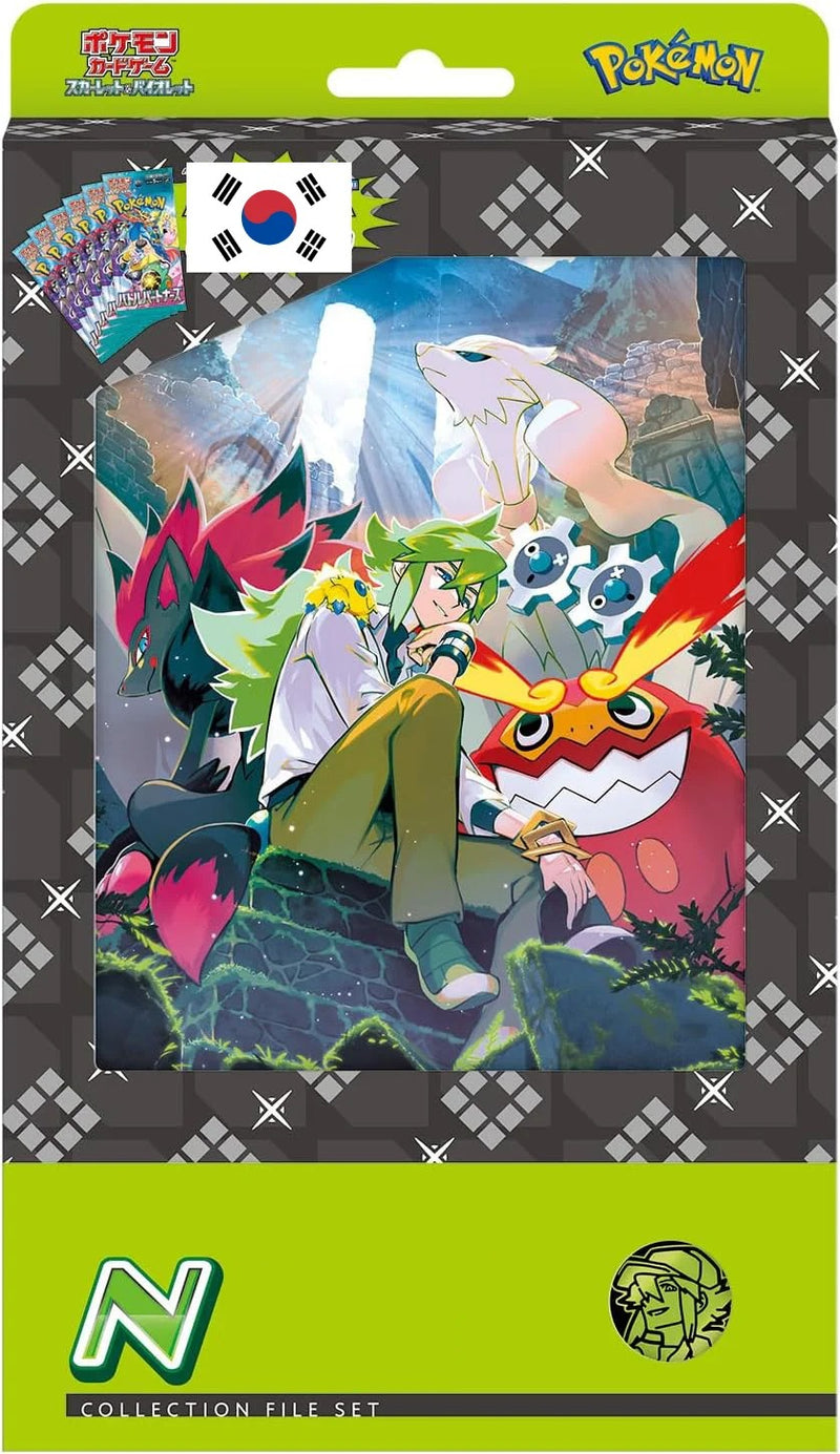 Pokmon TCG: N Binder Collection (KOR) Scarlet & Violet Edition Shopville Pokmon TCG: N Binder Collection (KOR) Scarlet & Violet Edition Shopville