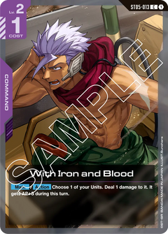 Gundam CG: Iron Bloom Starter Deck [ST-05] Card Game Bandai Namco