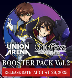 Union Arena TCG: Code Geass Lelouch Of The Rebellion Vol.2 Booster Box [UEX03BT] - 16 Packs Card Game Bandai Namco
