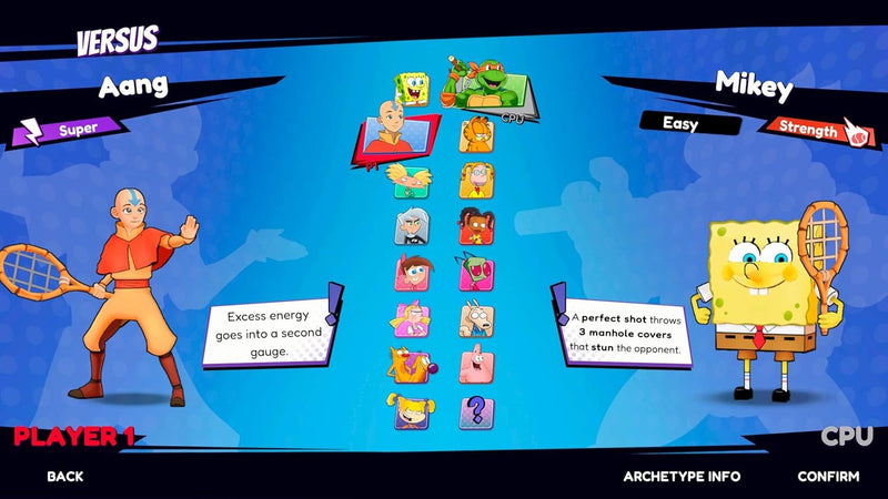 Nickelodeon Extreme Tennis Next [PlayStation 5] PlayStation 5 Video Game Gameloft