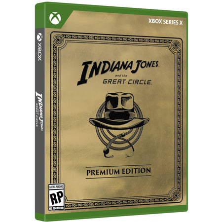 Indiana Jones and the Great Circle Premium Edition [Xbox Series X] Xbox Series X Video Game Bethesda   