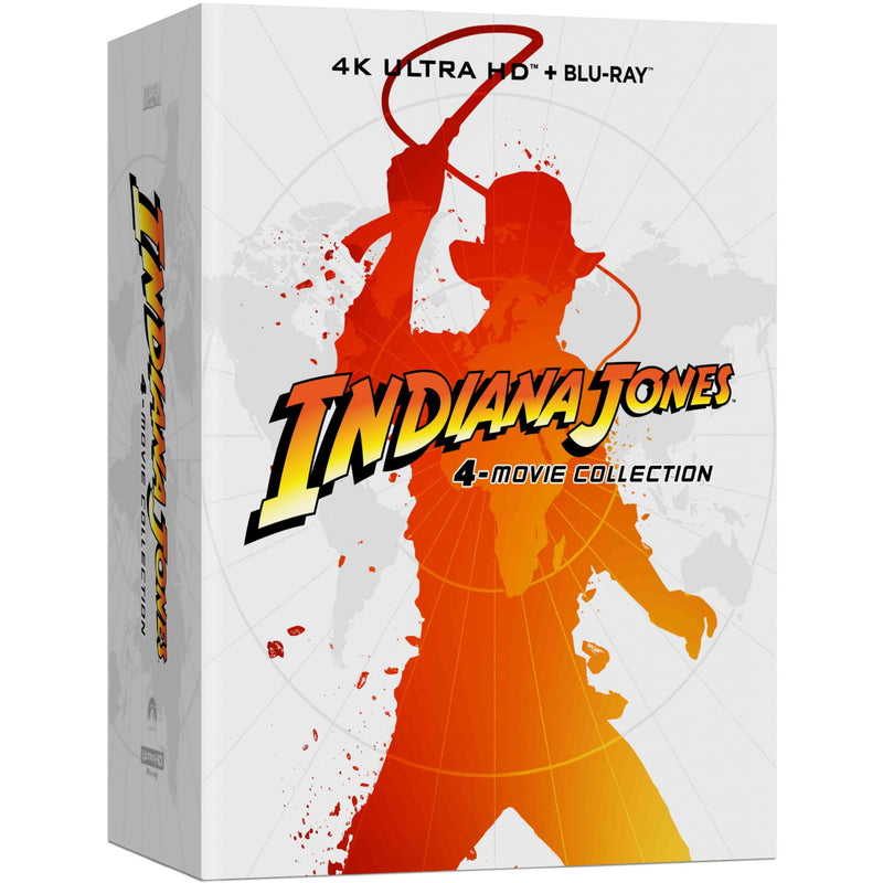 Indiana Jones 4-Movie Collection 4K - Limited Edition SteelBook [Blu-Ray + 4K UHD+ Digital Box Set] DVDs & Blu-Rays Paramount Pictures   