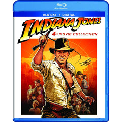 Indiana Jones 4-Movie Collection [Blu-Ray + Digital Box Set] DVDs & Blu-Rays Paramount Pictures   