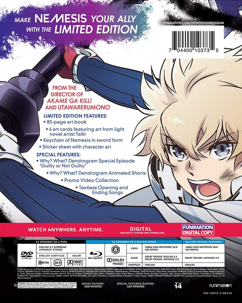 Infinite Dendrogram - The Complete Series Limited Edition [Blu-Ray Box Set + DVD + Digital] DVDs & Blu-Rays Funimation   