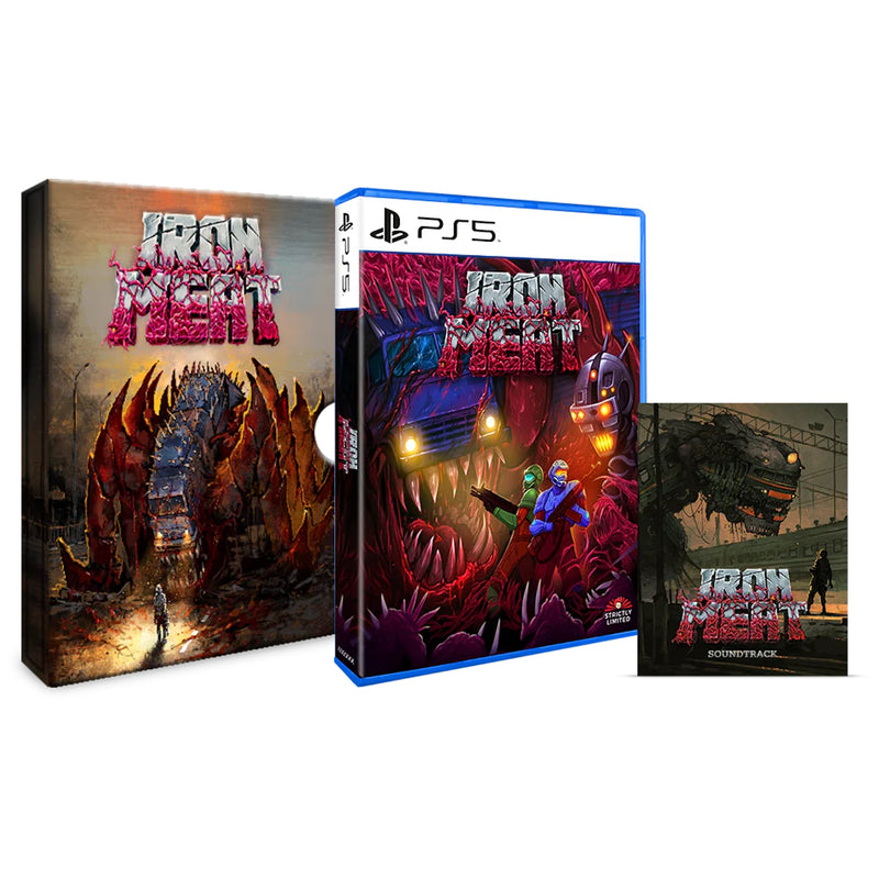 Iron Meat: Limited Metal Edition [PlayStation 5] PlayStation 5 Video Game Strictly Limited Games