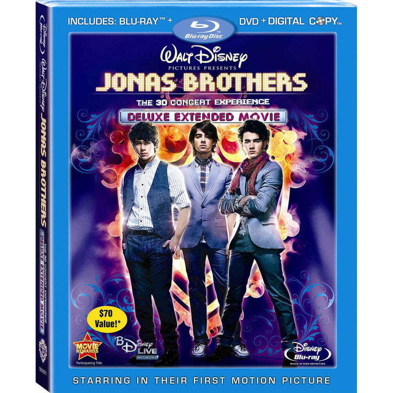 The Jonas Brothers: The 3-D Concert Experience [Blu-ray] DVDs & Blu-Rays Disney   