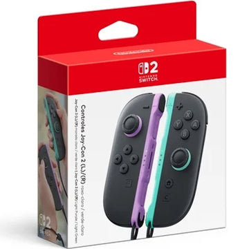 Joy-Con 2 (L)/(R) Light Purple/Light Green [Nintendo Switch 2] Nintendo Switch 2 Accessories Nintendo