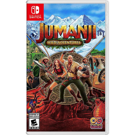 Jumanji: Wild Adventures [Nintendo Switch] Nintendo Switch Video Game Outright Games   