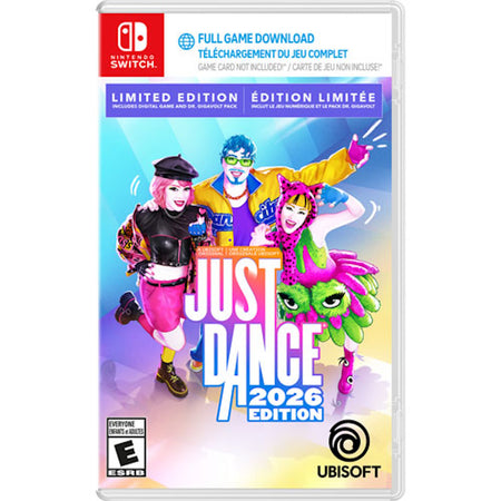 Just Dance 2026 - Limited Edition (Code-In-Box) [Nintendo Switch]