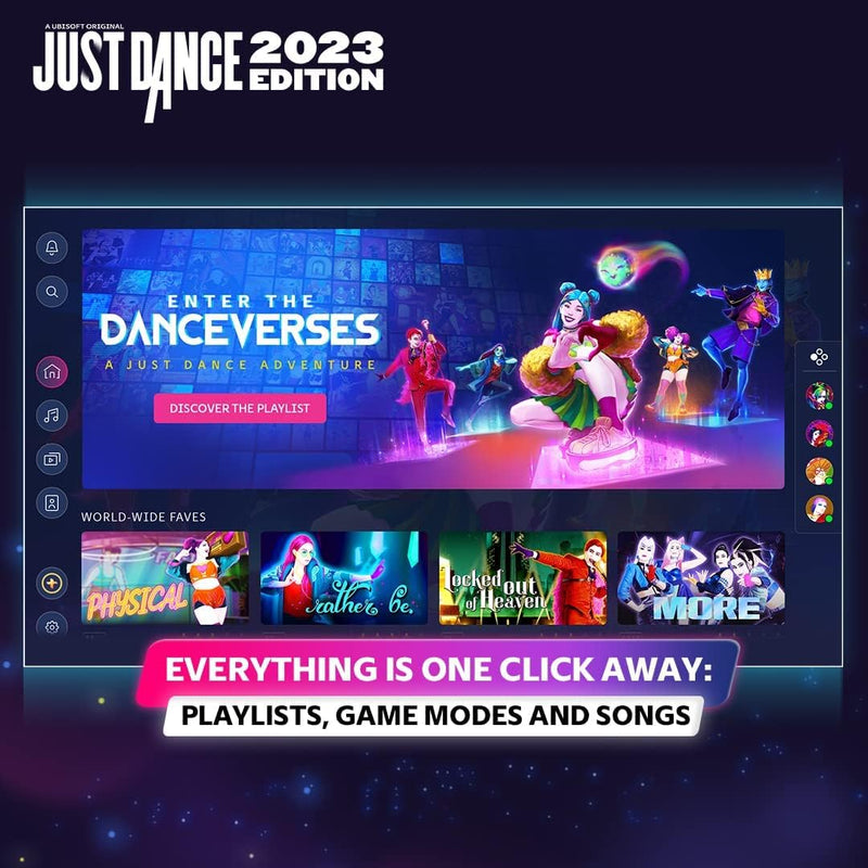 Just Dance 2023 - Code in Box [Xbox One & Xbox Series X] Xbox ONE / Xbox Series X Video Game Ubisoft