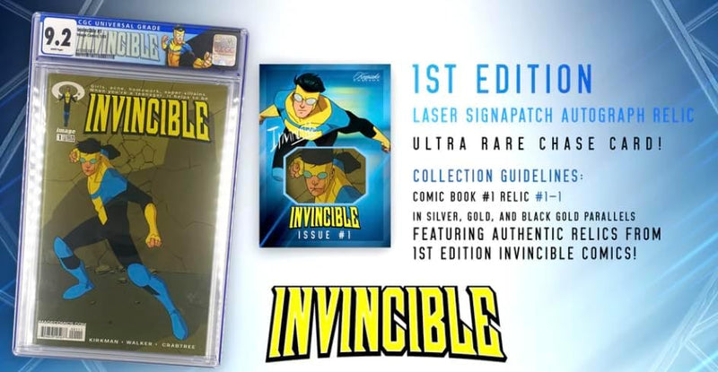 Keepsake Invincible Season 1 TCG: Premiere Edition Hobby Booster Box - 16 Packs Card Game KEEPSake