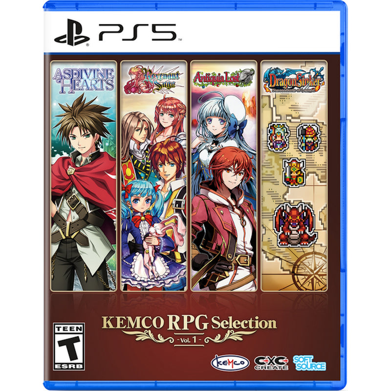 KEMCO RPG Selection Vol. 1 [PlayStation 5] PlayStation 5 Video Game Soft Source