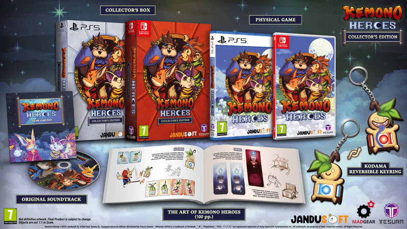 Kemono Heroes [PlayStation 5] PlayStation 5 Video Game Tesura Games