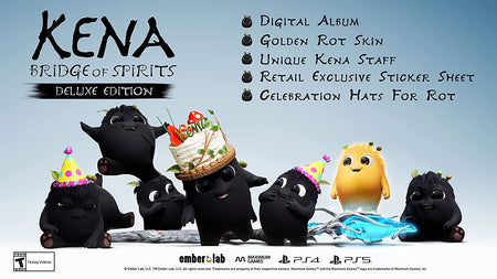 Kena: Bridge of Spirits - Deluxe Edition [PlayStation 5] PlayStation 5 Video Game Maximum Games   