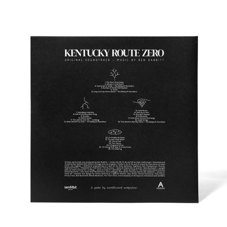 Kentucky Route Zero 2xLP Vinyl Soundtrack Reissue [Audio Vinyl] Audio CD/Vinyl iam8bit   