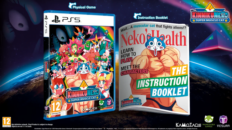 KinnikuNeko: SUPER MUSCLE CAT - Standard Edition [PlayStation 5] PlayStation 5 Video Game Tesura Games