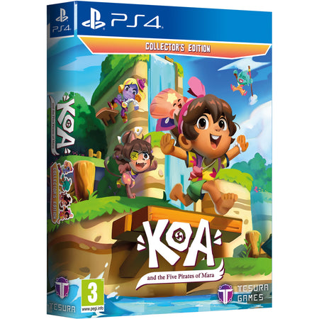 Koa and the Five Pirates of Mara - Collector's Edition [PlayStation 4] PlayStation 4 Video Game Tesura Games   