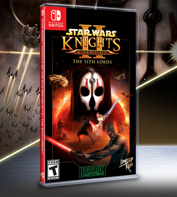 Star Wars: Knights of the Old Republic II: The Sith Lords (Limited Run #158) [Nintendo Switch] Nintendo Switch Video Game Limited Run Games