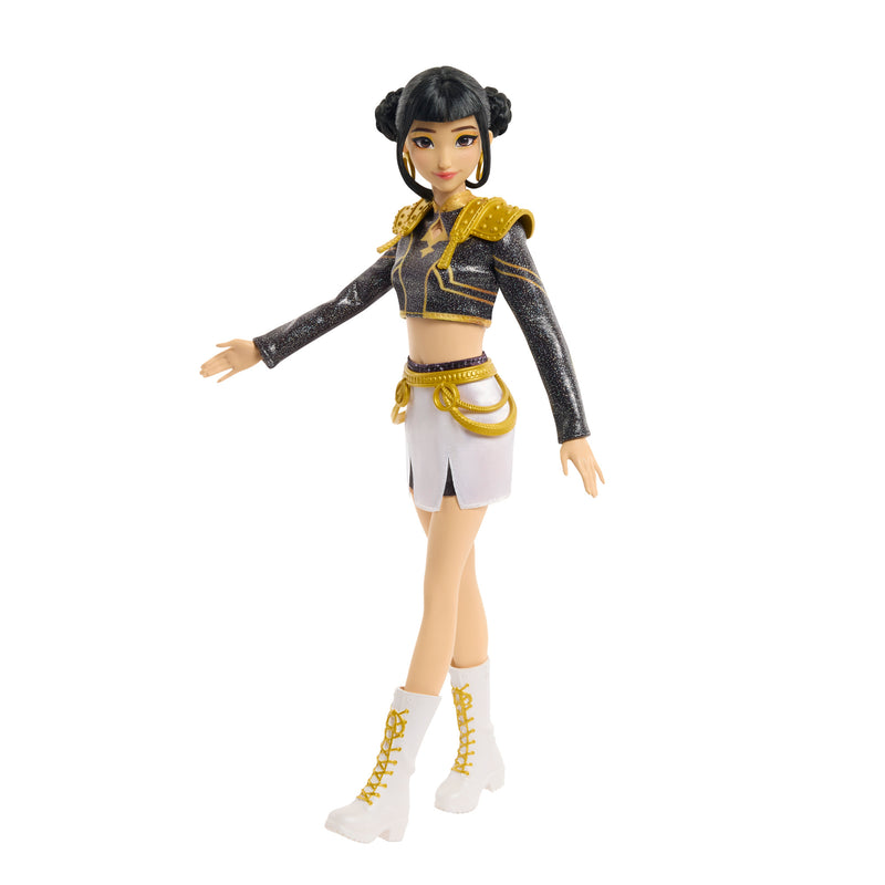 KPop Demon Hunters Singing Fashion Core Doll: HUNTR/X Zoey "Golden" Toys & Games Mattel